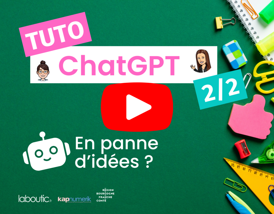 en panne d'idées ? tuto chat GPT